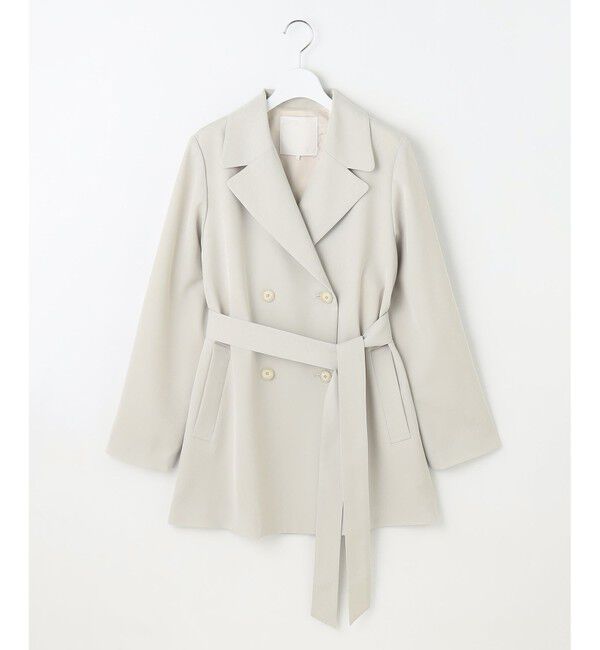 自由区「【洗える】エアフロートレンチ コート」|トレンチコート|