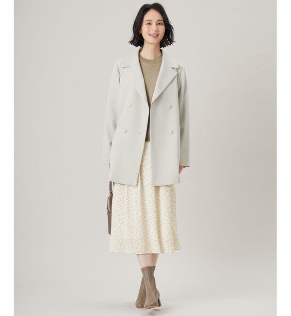 自由区「【洗える】エアフロートレンチ コート」|トレンチコート|