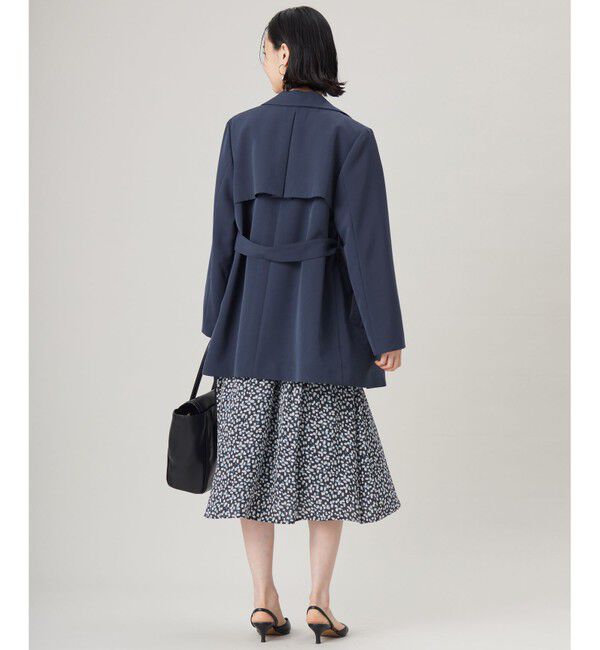 自由区「【洗える】エアフロートレンチ コート」|トレンチコート|