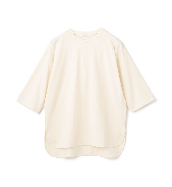 BEIGE,「【BEIGEecru/WEB限定・洗える】JERSEY STITCH / コットンオーバーサイズトップス」|Tシャツ・カットソー|
