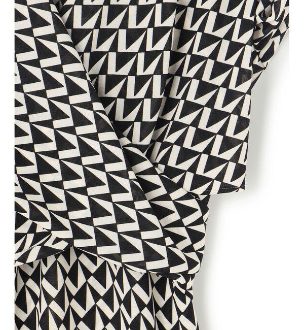 BEIGE,「【洗える】MODESTO / ジャージーストレッチカシュクールドレス」|ワンピース|