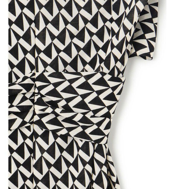 BEIGE,「【洗える】MODESTO / ジャージーストレッチカシュクールドレス」|ワンピース|