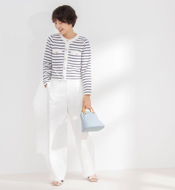 NOLLEY'S「ウォッシャブルチノ風ワイドパンツ」|その他|