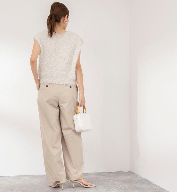 NOLLEY'S「ウォッシャブルチノ風ワイドパンツ」|その他|