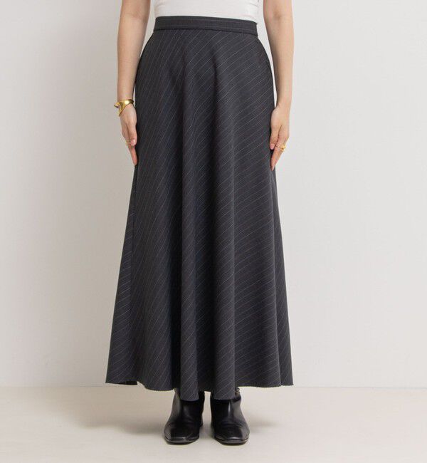 NOLLEY'S「《セットアップ対応》ウォッシャブルMannishスカート」|スカート|