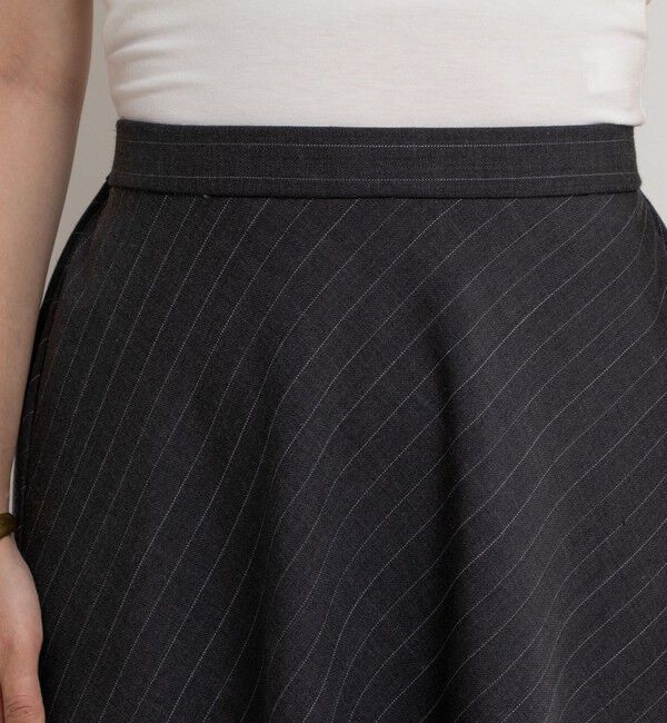 NOLLEY'S「《セットアップ対応》ウォッシャブルMannishスカート」|スカート|