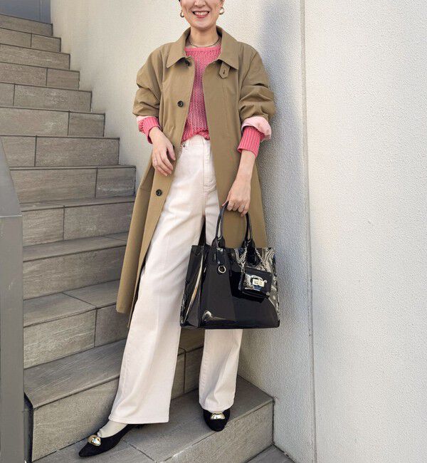 Rie Miller「【RM denim】センタープレスハイウエストデニム」|デニム|