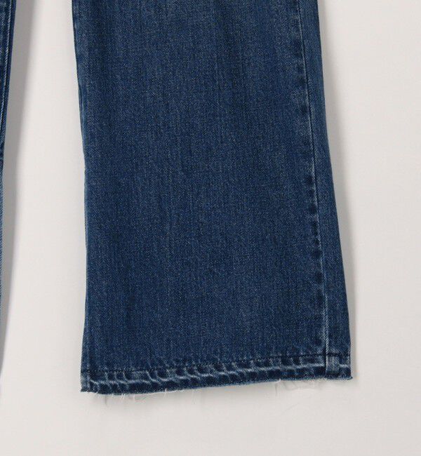 Rie Miller「【RM denim】スリットフレアハイウエストデニム」|デニム|