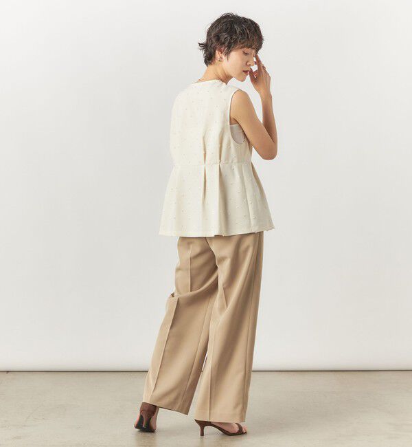 NOLLEY'S「ウォッシャブルクリスピーカルゼワイドパンツ」|その他|