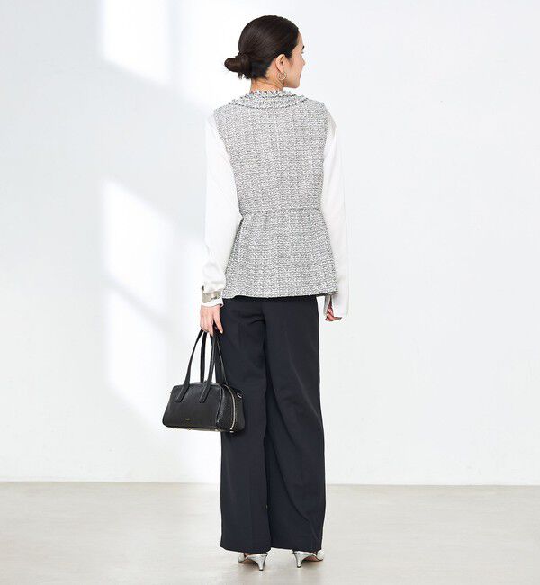 NOLLEY'S「ウォッシャブルクリスピーカルゼワイドパンツ」|その他|