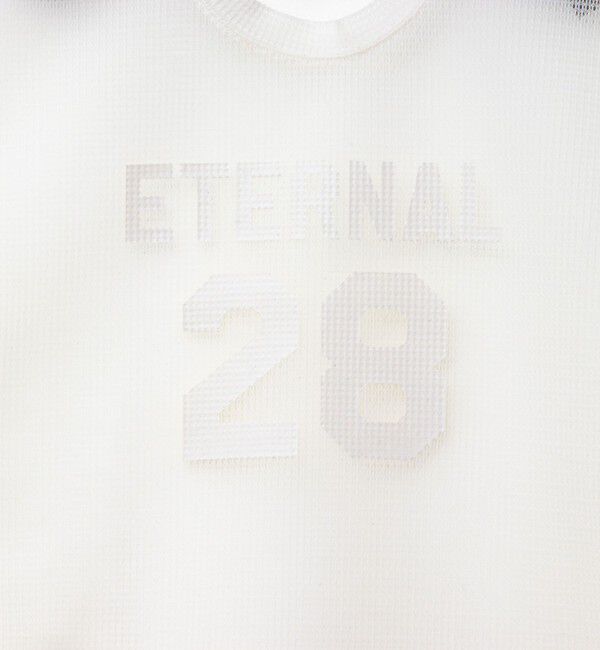 Rie Miller「ダンボールメッシュプリントTシャツ」|Tシャツ・カットソー|