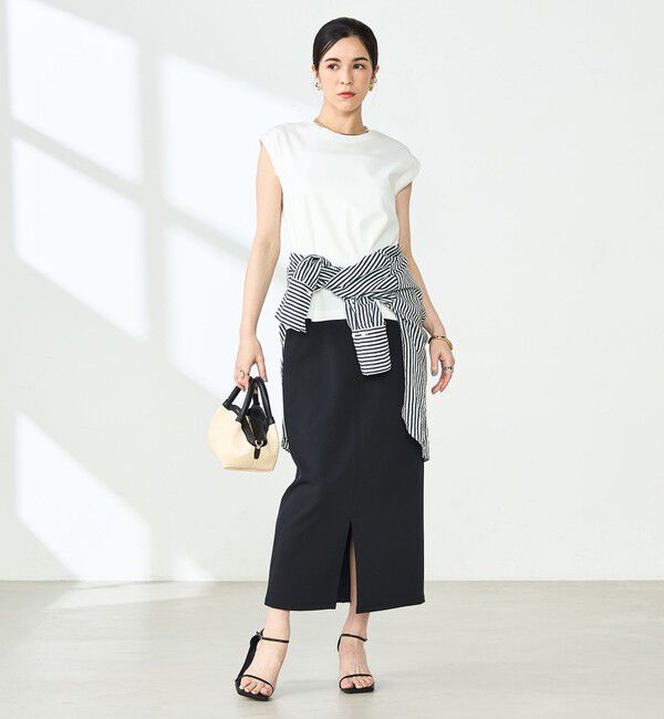 NOLLEY'S sophi「W&W ノースリーブプルオーバーカットソー」|Tシャツ・カットソー|