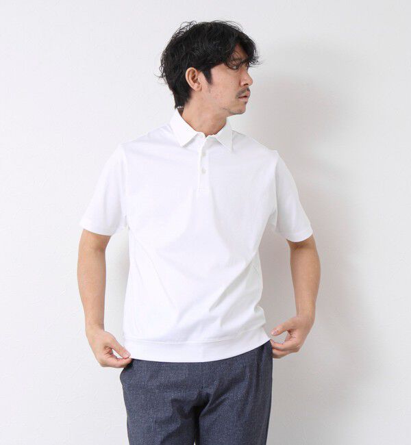 NOLLEY'S goodman「《ビジカジ対応》シルケットスムース ドレスポロ ビズポロ 25SS」|ポロシャツ|