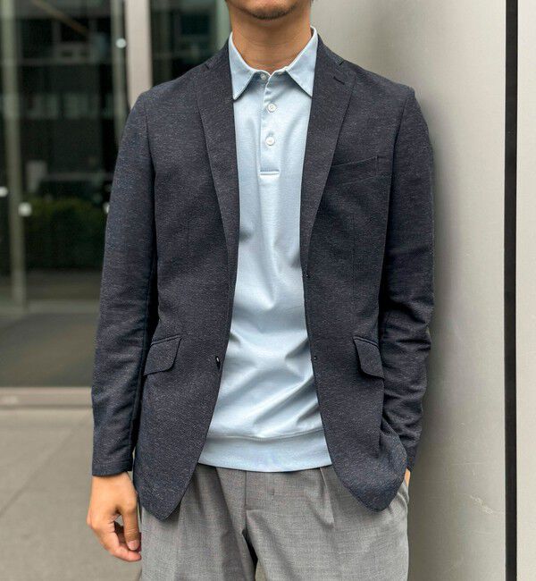 NOLLEY'S goodman「《ビジカジ対応》シルケットスムース ドレスポロ ビズポロ 25SS」|ポロシャツ|