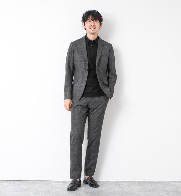 NOLLEY'S goodman「《ビジカジ対応》シルケットスムース ドレスポロ ビズポロ 25SS」|ポロシャツ|