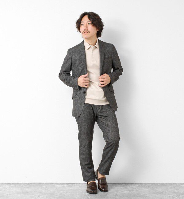 NOLLEY'S goodman「《ビジカジ対応》シルケットスムース ドレスポロ ビズポロ 25SS」|ポロシャツ|