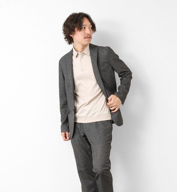 NOLLEY'S goodman「《ビジカジ対応》シルケットスムース ドレスポロ ビズポロ 25SS」|ポロシャツ|