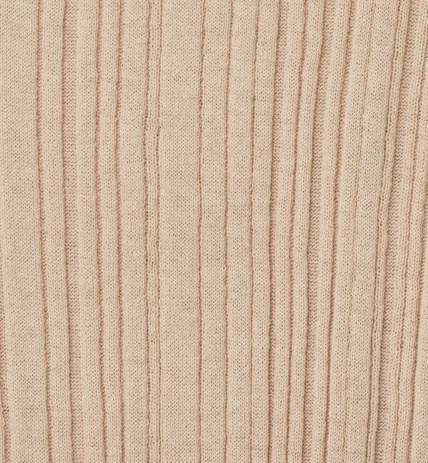 Rie Miller「《手洗い可能》ランダムテレコ2WAYカーディガン」|カーディガン|