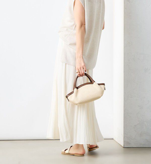 NOLLEY'S「ウォッシャブル割繊フレアスカート」|フレア|