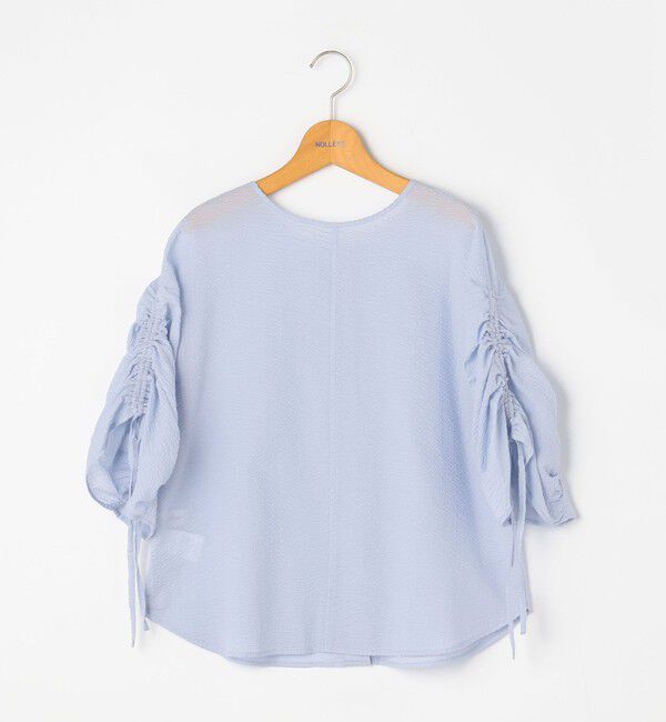 NOLLEY'S「ポコポコサッカー2WAYブラウス」|シャツ・ブラウス|