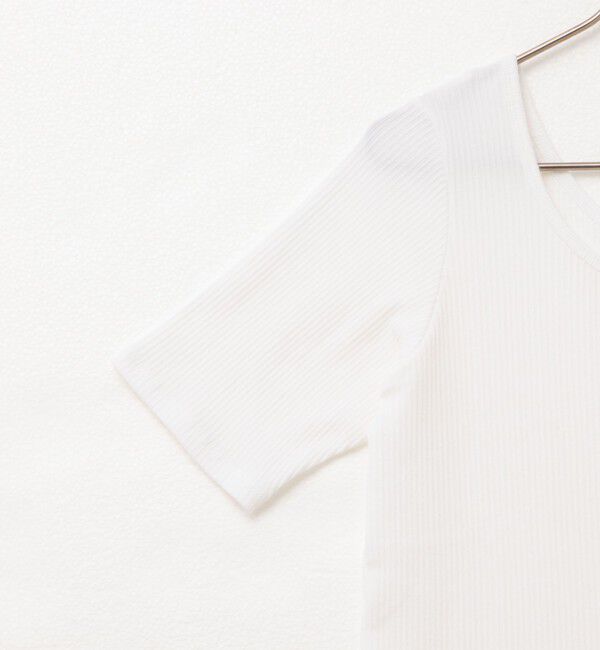 Rie Miller「ランダムテレコ2WAYプルオーバー」|Tシャツ・カットソー|