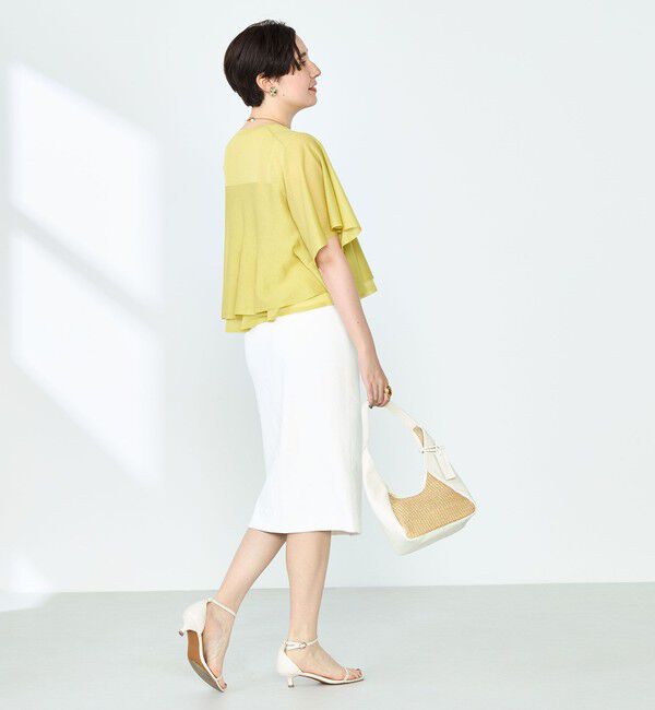 NOLLEY'S sophi「シアーティアードプルオーバーニット」|ニット・セーター|