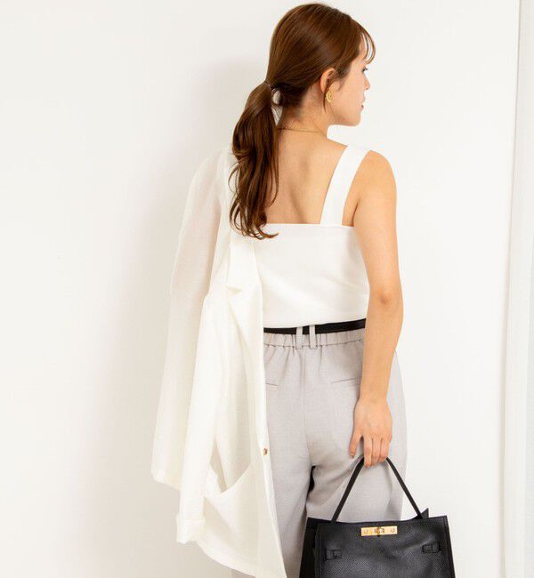 NOLLEY'S sophi「《手洗い可能》総針ニットキャミソール」|キャミソール|