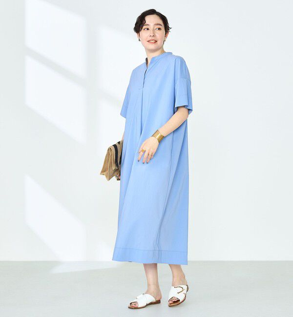 NOLLEY'S「撥水ストレッチタフタ2WAYワンピース」|ワンピース|