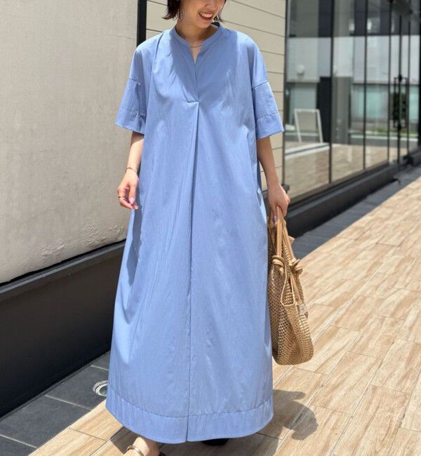 NOLLEY'S「撥水ストレッチタフタ2WAYワンピース」|ワンピース|