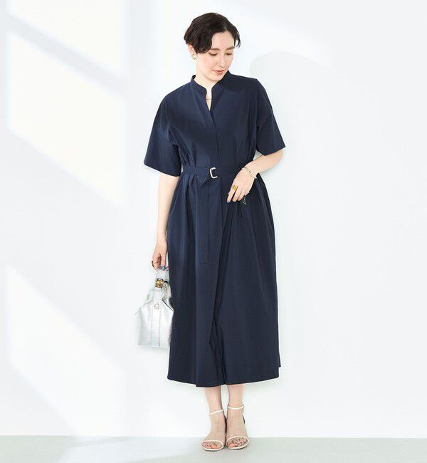 NOLLEY'S「撥水ストレッチタフタ2WAYワンピース」|ワンピース|