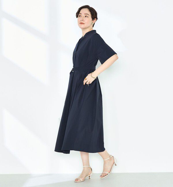 NOLLEY'S「撥水ストレッチタフタ2WAYワンピース」|ワンピース|