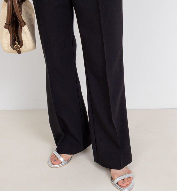 NOLLEY'S「ウォッシャブルハイスペック裾フレアパンツ」|その他|