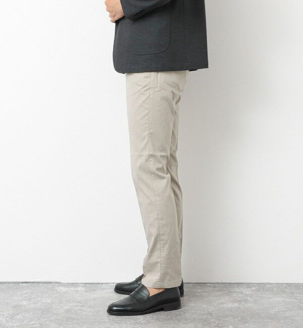 NOLLEY'S goodman「《ビジカジ対応》【COOLMOTION】シャークスキン 接触冷感スリムフィット 25SS」|チノ|
