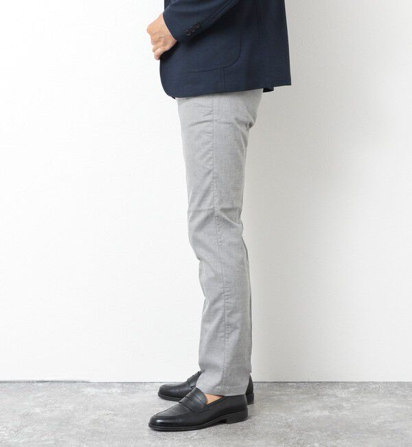 NOLLEY'S goodman「《ビジカジ対応》【COOLMOTION】シャークスキン 接触冷感スリムフィット 25SS」|チノ|