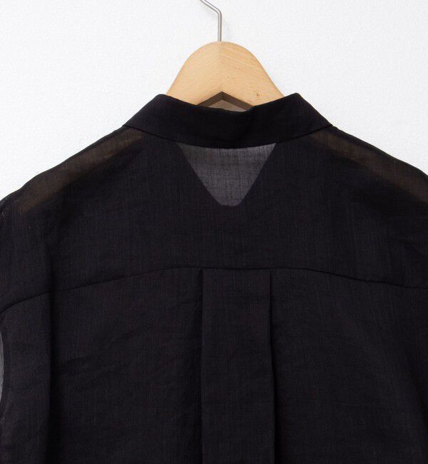 NOLLEY'S「シアーラミーオーバーサイズシャツ」|シャツ・ブラウス|