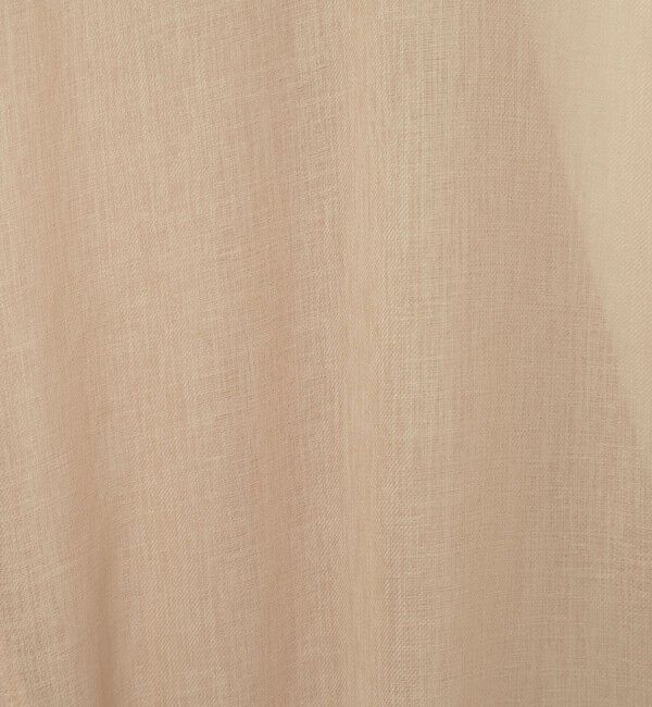 NOLLEY'S「ウォッシャブルリネン風シアー5分袖ジャケット」|ノーカラージャケット|