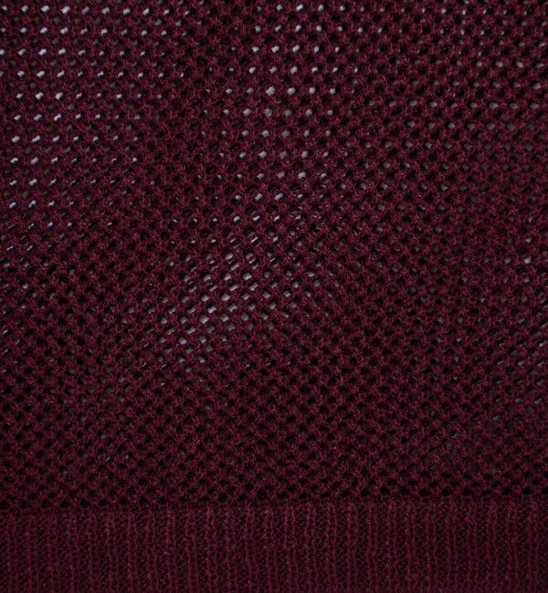 NOLLEY'S「《手洗い可能》ドライメッシュショートプルオーバーニット」|ニット・セーター|