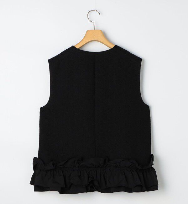 NOLLEY'S sophi「マトラッセ裾フリルジレ」|ベスト・ジレ|