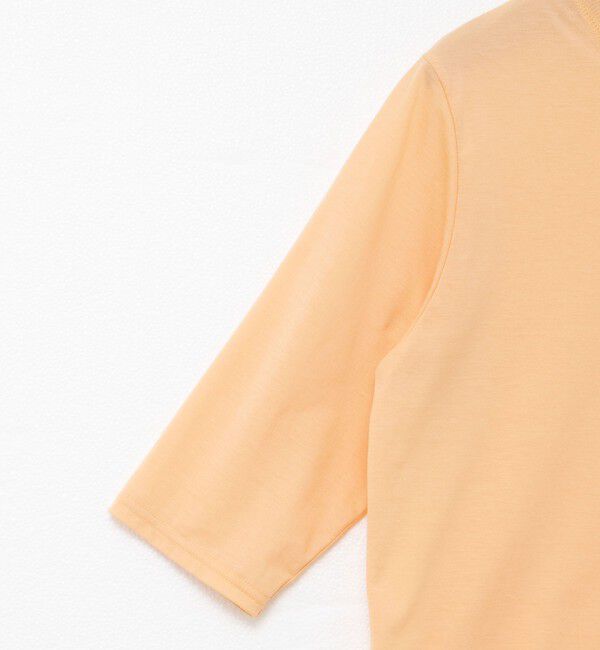 NOLLEY'S「綿ナイロンシアー6分袖プルオーバーカットソー」|Tシャツ・カットソー|