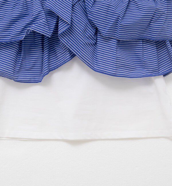 NOLLEY'S sophi「マルチWAYストライプフリルトップス」|Tシャツ・カットソー|