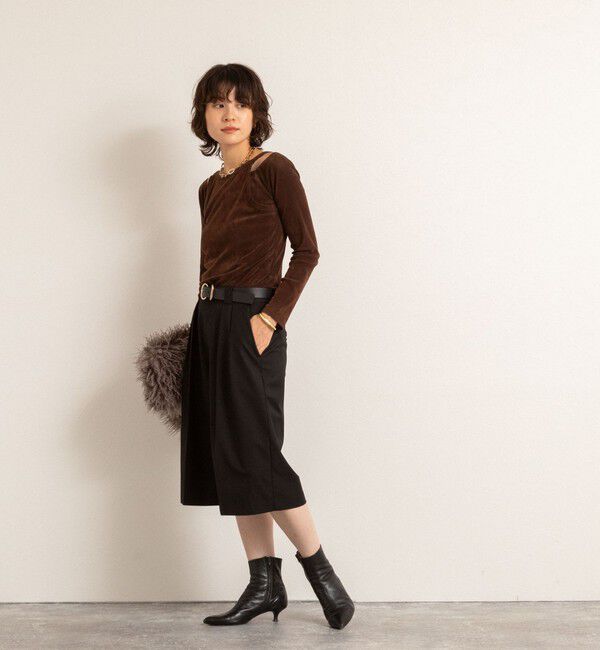 MAQWEL「【MAQWEL/マクウェル】ウォッシャブルバミューダパンツ」|その他|