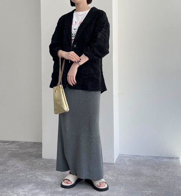 fredy emue「シアージャガードシャツジャケット」|テーラードジャケット|