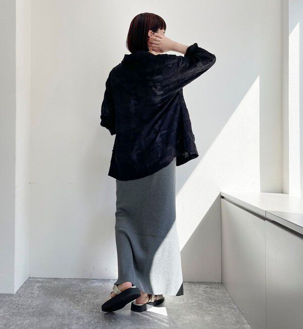 fredy emue「シアージャガードシャツジャケット」|テーラードジャケット|