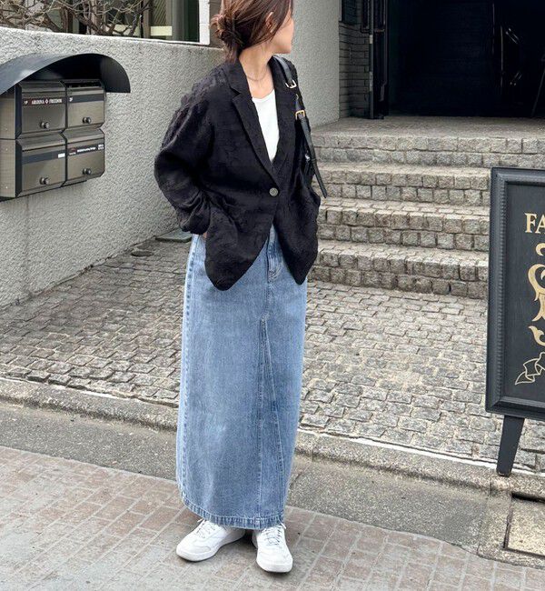 fredy emue「シアージャガードシャツジャケット」|テーラードジャケット|