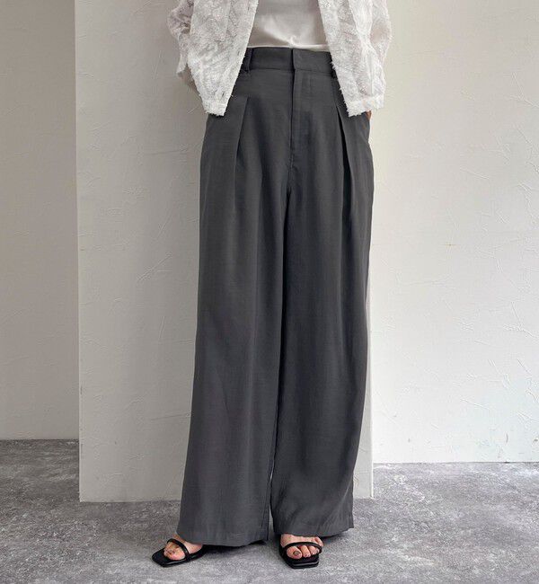 fredy emue「クールタンブラーツイルスラックス」|スラックス|