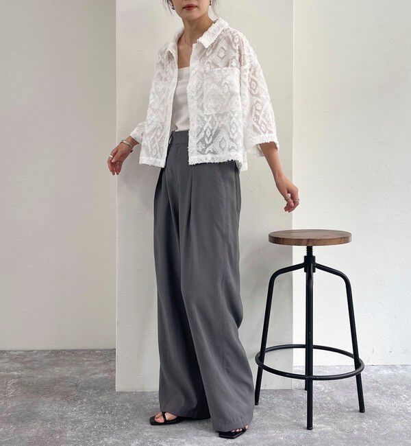 fredy emue「クールタンブラーツイルスラックス」|スラックス|