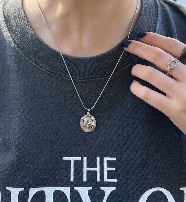 fredy emue「ステンレスコインネックレス」|ネックレス|