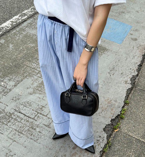 fredy emue「ストライプパジャマパンツ」|チノ|