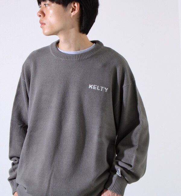 GLOSTER「【KELTY&times;GLOSTER】別注 ジャガードニット プルオーバー」|ニット・セーター|