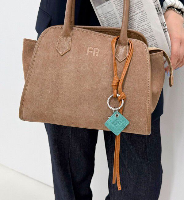 fredy emue「FRロゴ＆タッセルレザーチャーム」|チャーム・キーホルダー|